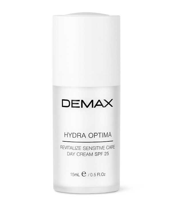 Demax - Moisturizing Day Cream SPF-25 Hydra Optima Revitalize Sensitive Care Day Cream SPF 25 15ml