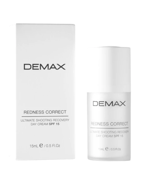 Demax - Anti-couperose Regenerating Fluid Cream SPF-15 Redness Correct Ultimate Shooting Recovery Day Cream SPF 15 15ml