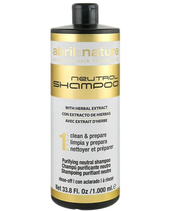 Abril Et Nature - Відновлює шампунь, крок 1 Neutral Shampoo №1 1000 мл