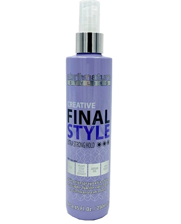 Abril Et Nature - Жидкий лак очень сильной фиксации Creative Final Style Extra Strong Hold 250 мл