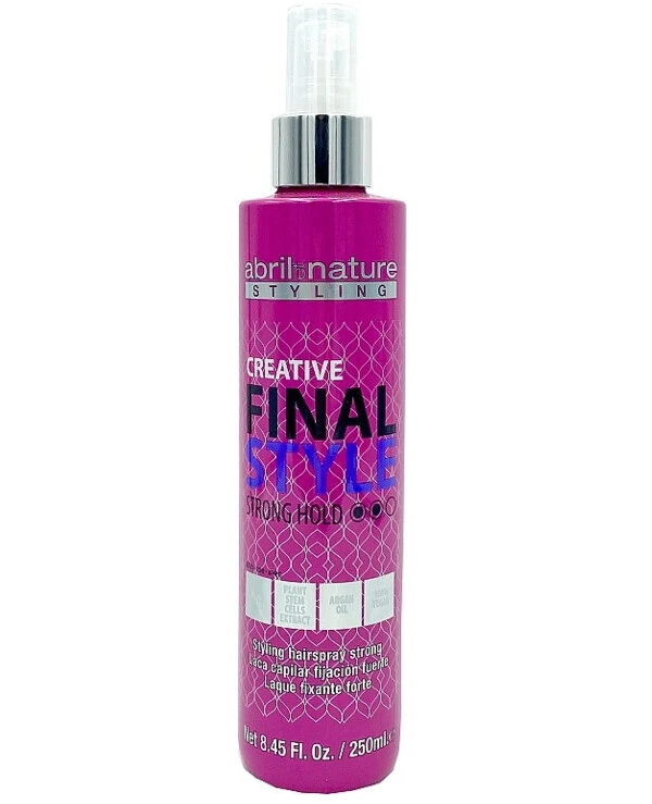 Abril Et Nature - Жидкий лак сильной фиксации Creative Final Style Strong Hold 250 мл