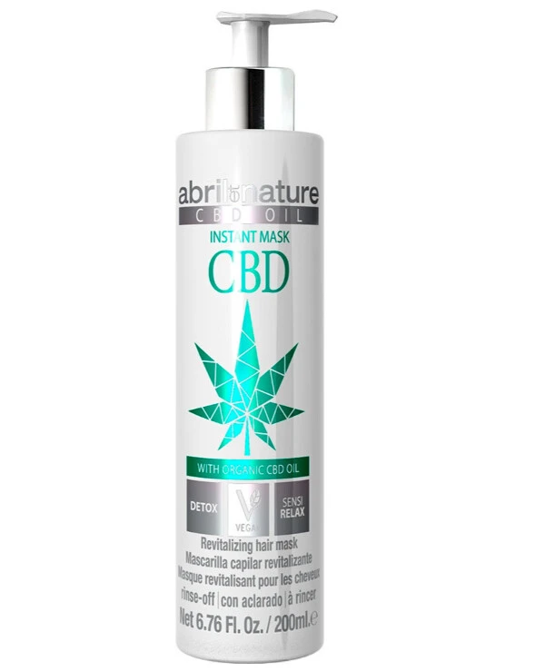Abril Et Nature - Маска-детокс с конопляным маслом CBD Cannabis Oil Instant Mask 200 мл