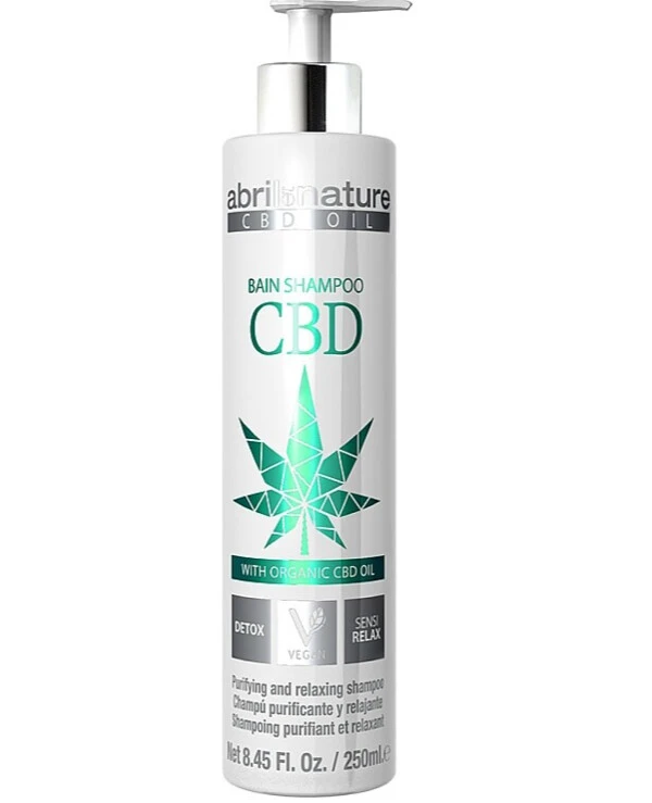 Abril Et Nature - Hemp Oil Detox Shampoo CBD Cannabis Oil Bain Shampoo 250ml