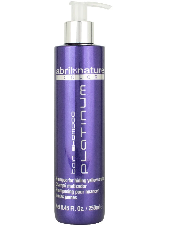 Abril Et Nature - Shampoo for gray and bleached hair Color Platinum Bain Shampoo 250ml