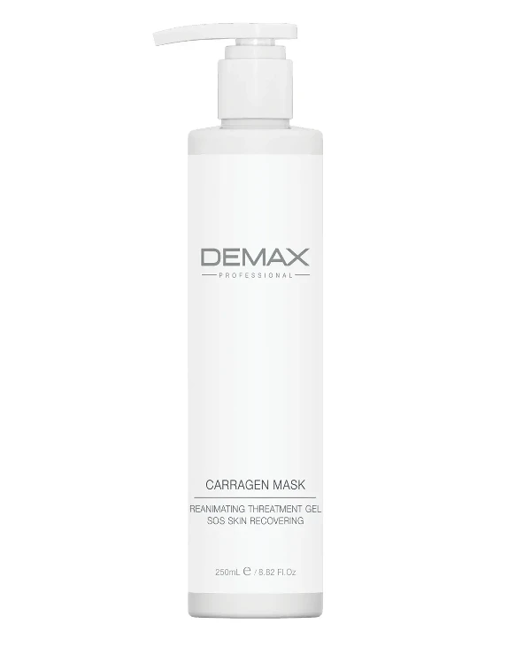 Demax - Carrageenan based gel mask Carragen Mask Reanimating Threatment Gel Sos Skin Recovering 250ml