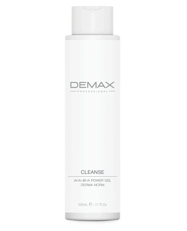 Demax Cleansing gel for combination skin with ANA | Demax Cleanse AHA+BHA Power Gel Derma-Norm 500 ml