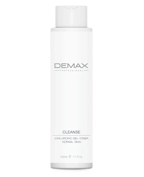 Demax Гель-тонік для всіх типів шкіри з гіалуроновою кислотою | Demax Cleanse Hyaluronic Gel-Toner Normal Skin 500 мл