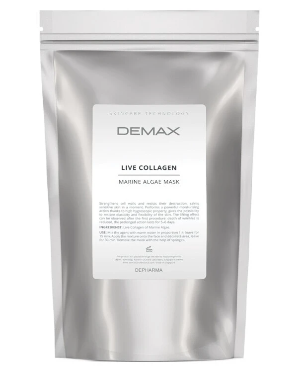 Demax Algae live collagen mask | Algae live collagen mask