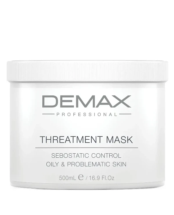 Demax Pore tightening mask | 120-2 Threatment Mask Sebostatic Control Oily & Problematic Skin 500