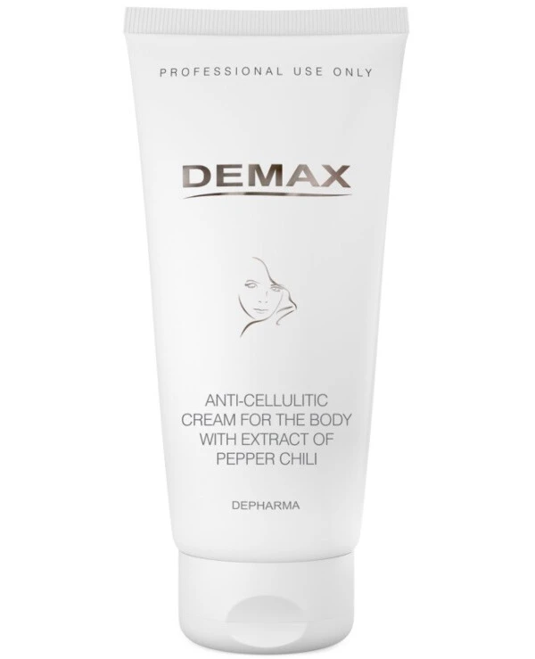 Demax - Anti-cellulite body cream with chili pepper extract Anti-Cellulitic Cream for Body with Extract of Pepper Chilli 200ml