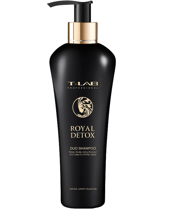 T-Lab Professional - Shampoo for Royal Smoothness and Ultimate Detoxification Royal Detox Duo Shampoo 300ml