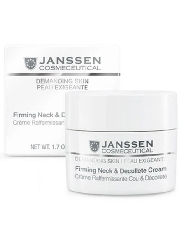 Janssen cosmetics Укрепляющий крем для шеи и декольте | Demanding Skin Firming Neck & Decollette Cream фото, цена, купить