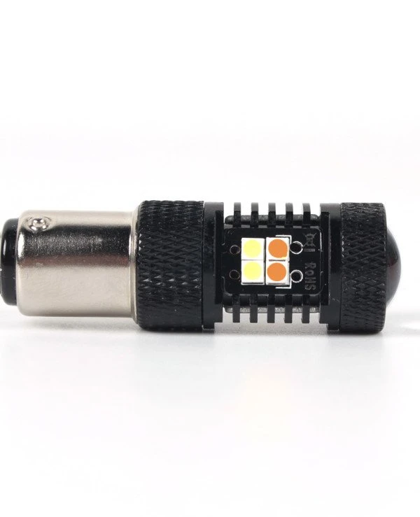 Carlamp Светодиодные лампы 4U-Series P21/5W Белый+Желтый | 4U/1157 W-Y фото 3, цена, купить