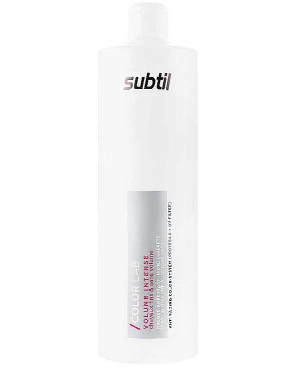 Subtil Mask for hair volume | mask for volume of thin hair Subtil Color Lab Volume Intense
