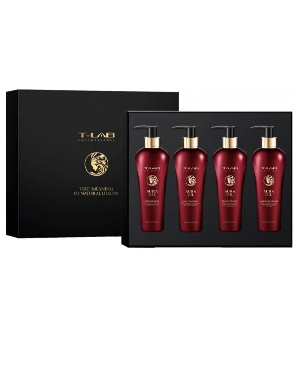 T-Lab Professional - Набор для волос и тела Aura Oil Inspired & Blooming You Luxury Gift 