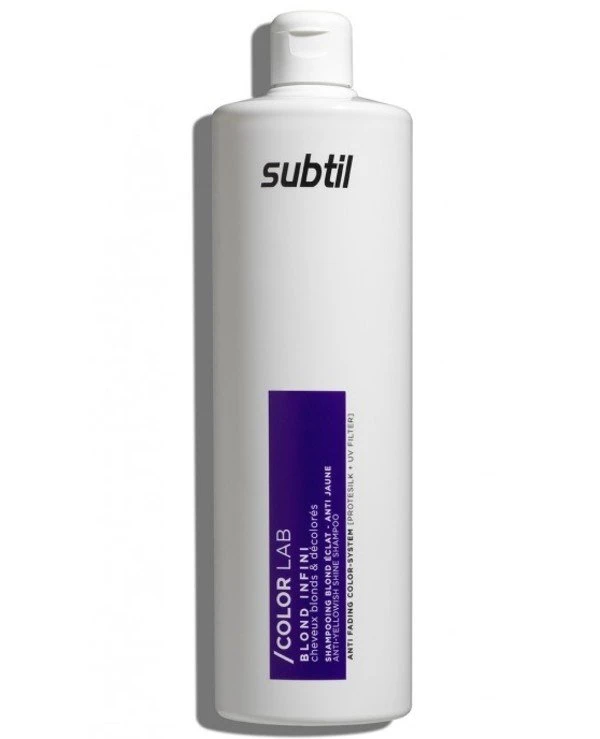 Subtil - Shampoo to neutralize the yellowness Shampoing Blond Anti Jaune Eclat 1000ml
