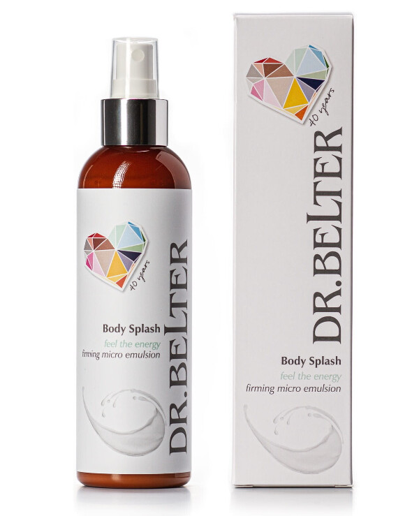 Dr.Belter - Moisturizing Anti-Aging Body Microemulsion Radiance Burst Body Splash – feel the glow – anti-aging micro emulsion 200ml
