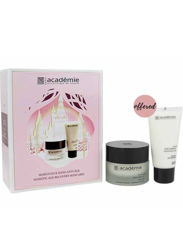 Academie - Effective rejuvenation kit Magestic Age Recovery Scincares 2x50ml