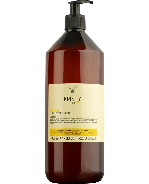 Vitha Шампунь для сухих волос | Krinity Organic Dry Hair Shampoo фото, цена, купить