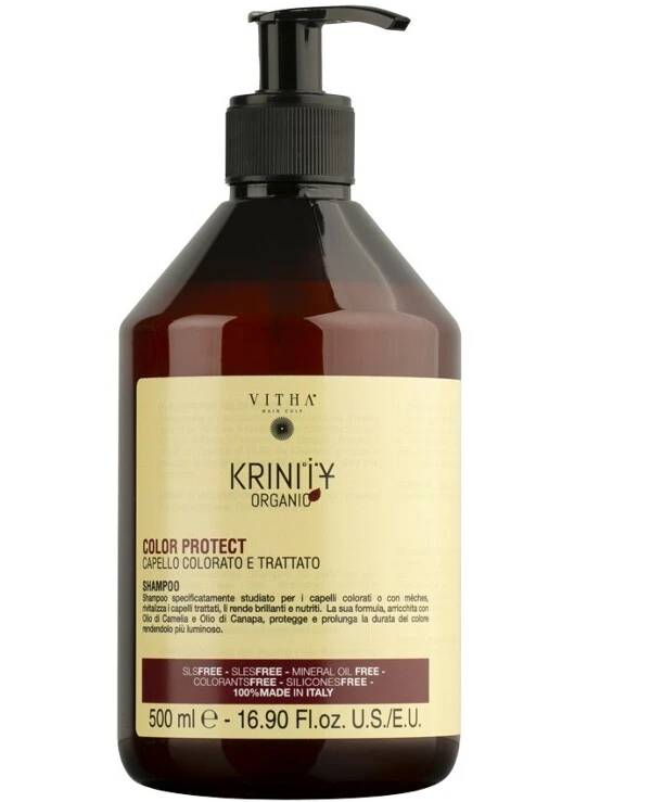 Vitha - Шампунь для окрашенных волос Krinity Organic Color Protect Shampoo 500 мл