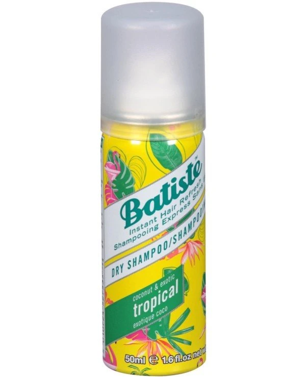 Batiste Сухой шампунь с ароматом кокоса и экзотического тепла Карибских островов | Dry Shampoo Coconut and Exotic Tropical фото, ценна, купить
