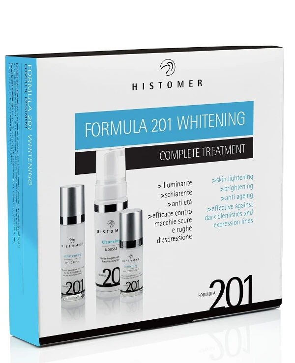 Histomer - Комплексный набор Сияние и Отбеливание Formula 201 Whitening Complete Treatment Kit 30 мл
