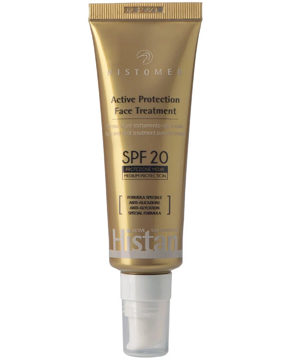 Histomer - Крем омолаживающий для лица и шеи с эффектом анти-гликации Histan Active Protection Face Cream SPF20 50 мл