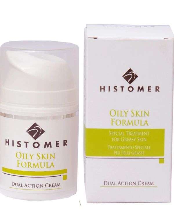 Histomer - Крем для жирной кожи двойного действия Oily Formula Dual Action Cream 50 мл