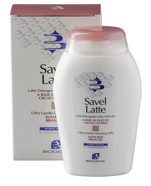 Histomer - Очищающее молочко для лица с рисовыми отрубями Biogena Savel Latte Cleansing Milk 200 мл