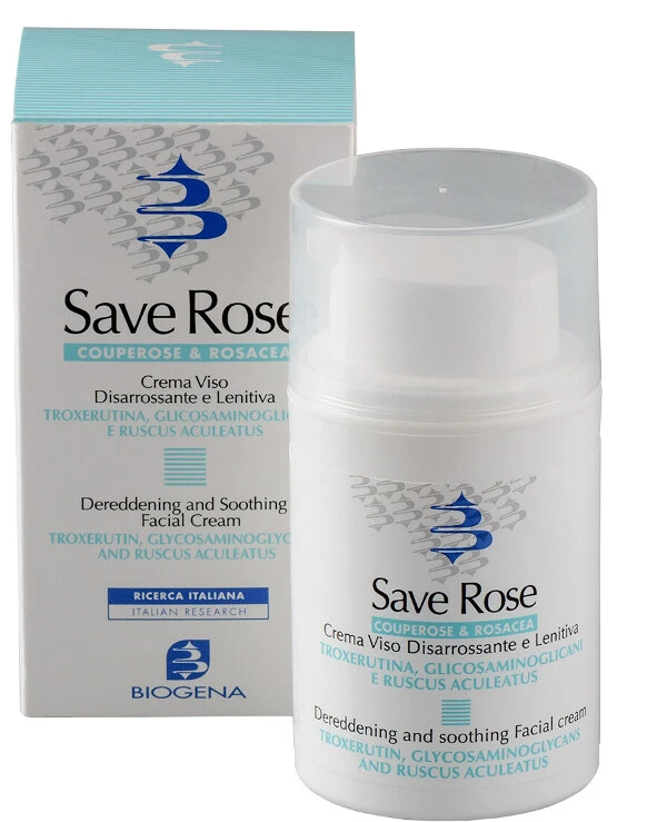 Histomer - Дневной крем SPF-15 для кожи с куперозом Biogena Save Rose Crema Viso SPF-15 50 мл