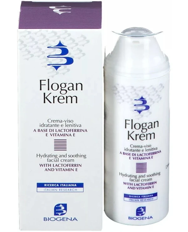 Histomer - Увлажняющий успокаивающий крем для гиперреактивной кожи Biogena Flogan Krem 50 мл