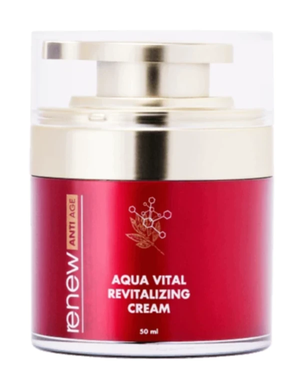 Renew - Антивозрастной солнцезащитный увлажняющий крем Anti Age Aqua Vital Revitalizing Cream 50 мл
