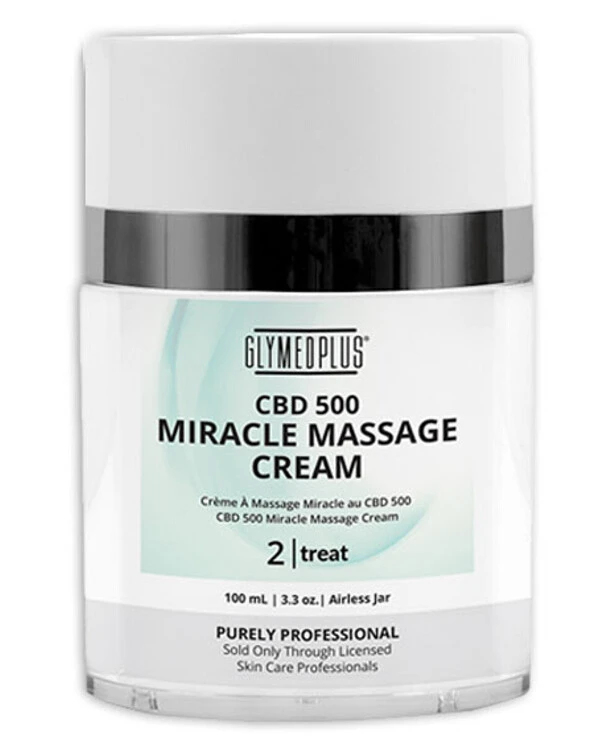 GlyMed Plus - Массажный крем CBD 500 Miracle Massage Cream 100 мл