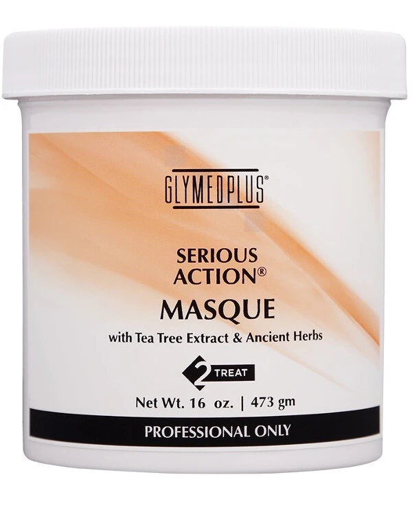 GlyMed Plus Маска с зеленым чаем и травами | Serious Action Masque фото, цена, купить