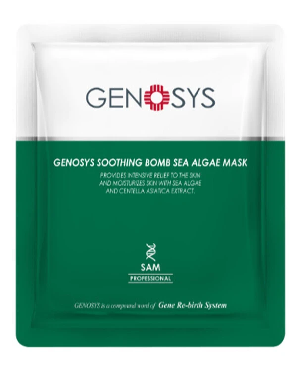 Genosys - Успокаивающая маска с морскими водорослями Soothing Bomb Sea Algae Mask 25 г