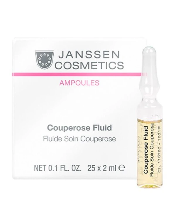 Janssen cosmetics - Ампулы Антикупероз Ampoules Couperose Fluid 2 мл х 25 шт