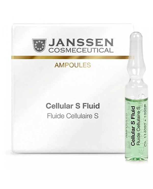 Janssen cosmetics Сыворотка в ампулах для клеточного обновления | Ampoules Cellular S Fluid фото, цена, купить