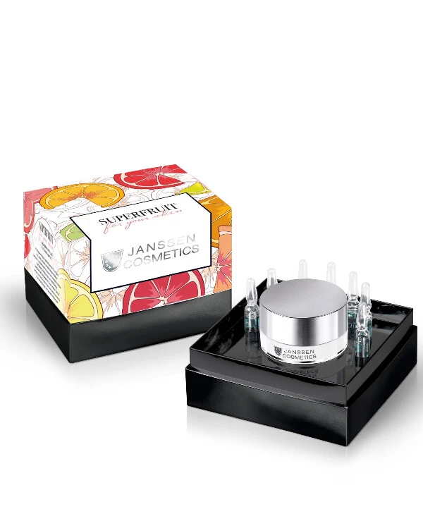 Janssen cosmetics - Набор для лица Суперфрукт All Skin Needs Celebration Box Superfruit 2 мл х 7 шт