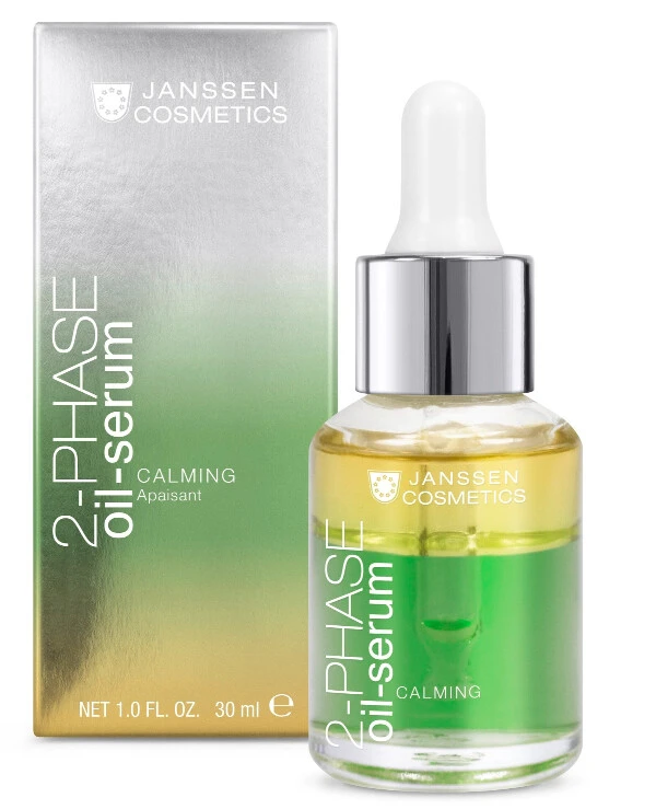 Janssen cosmetics - Двухфазная сыворотка для чувствительной кожи All Skin Needs 2-phase Oil-Serum Calming 30 мл