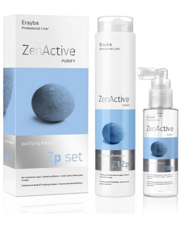 Erayba - Набор Против перхоти Zp Set Purifying Treatment 100 мл