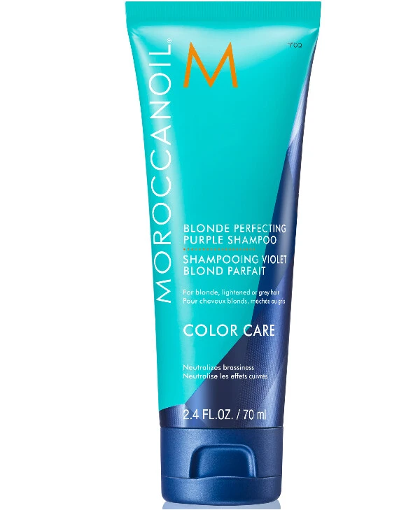 MoroccanOil - Фиолетовый шампунь Blonde Perfecting Purple Shampoo 70 мл