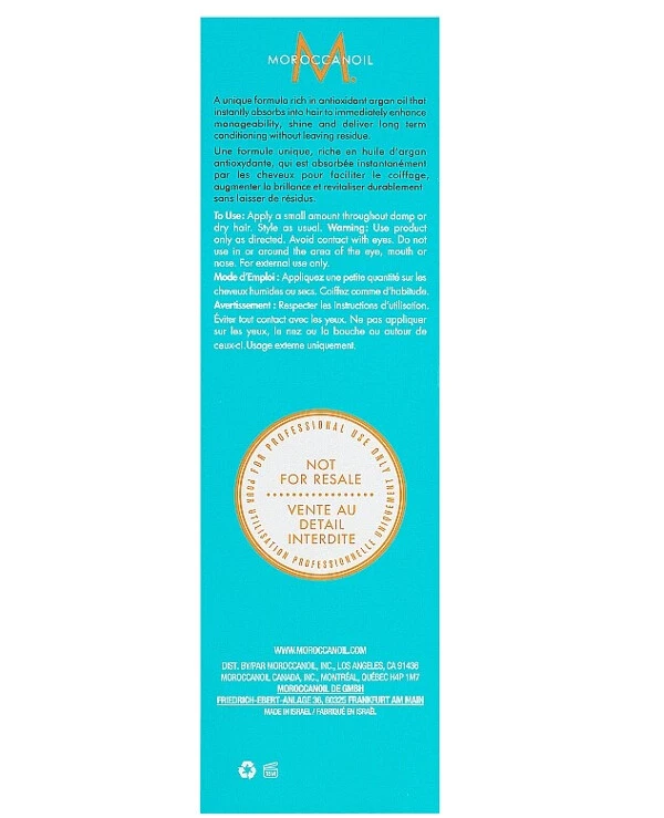 MoroccanOil Восстанавливающее масло для всех типов волос | Treatment Oil for all hair types фото, цена, купить
