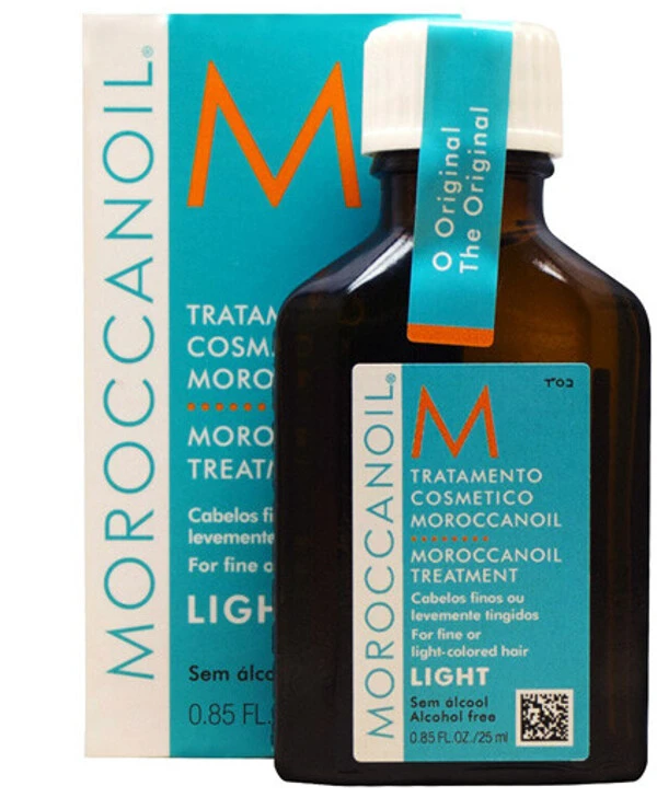 MoroccanOil - Восстанавливающее масло для тонких и светлых волос Light Treatment For Fine And Light Colored Hair 25 мл
