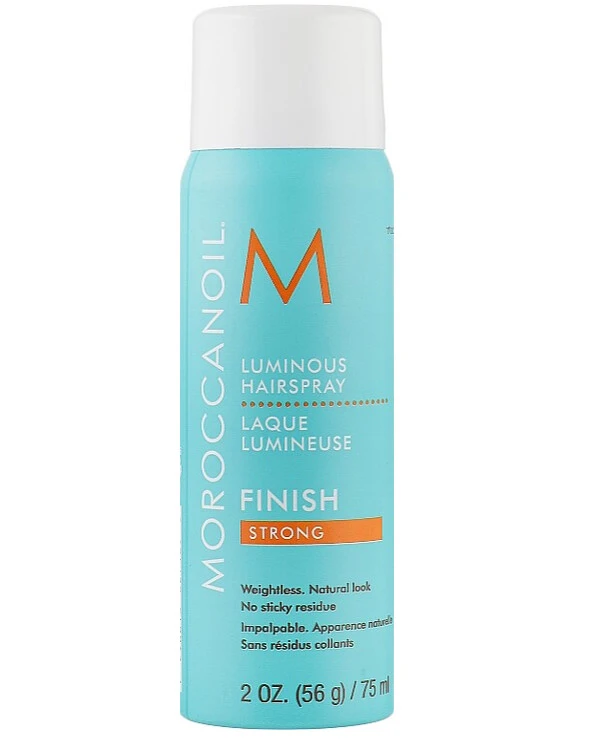 MoroccanOil - Сияющий лак для волос сильной фиксации Luminous Hairspray Strong Finish 75 мл