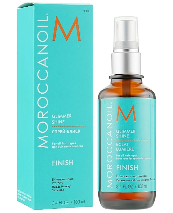 MoroccanOil - Спрей для придания волосам мерцающего блеска Oil Glimmer Shine Spray 100 мл back