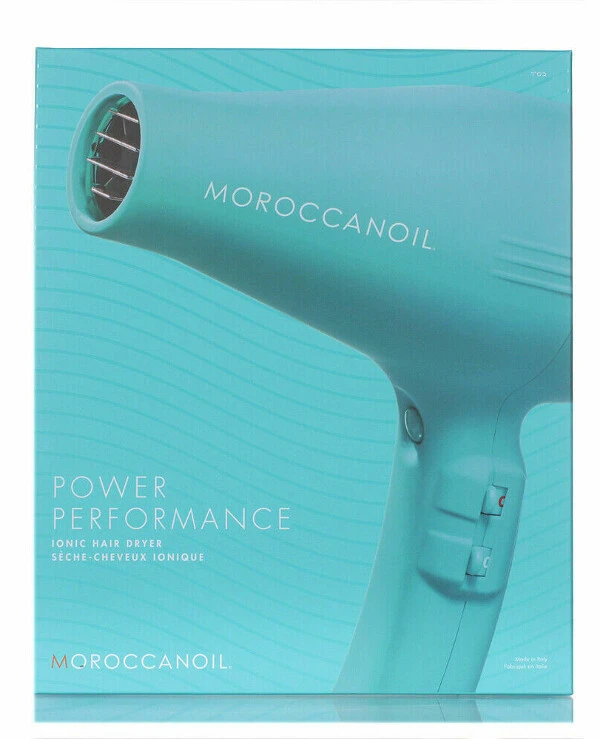 MoroccanOil - Профессиональный фен с ионизацией Power Performance Ionic Hair Dryer Бирюзовый back