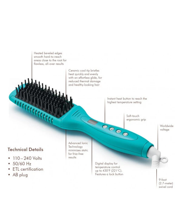 MoroccanOil Thermo hair straightening brush | Thermo-brush for hair straightening_5