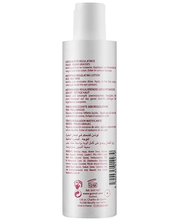 Guinot Mattifying toning lotion | Mattifying toning lotion_2