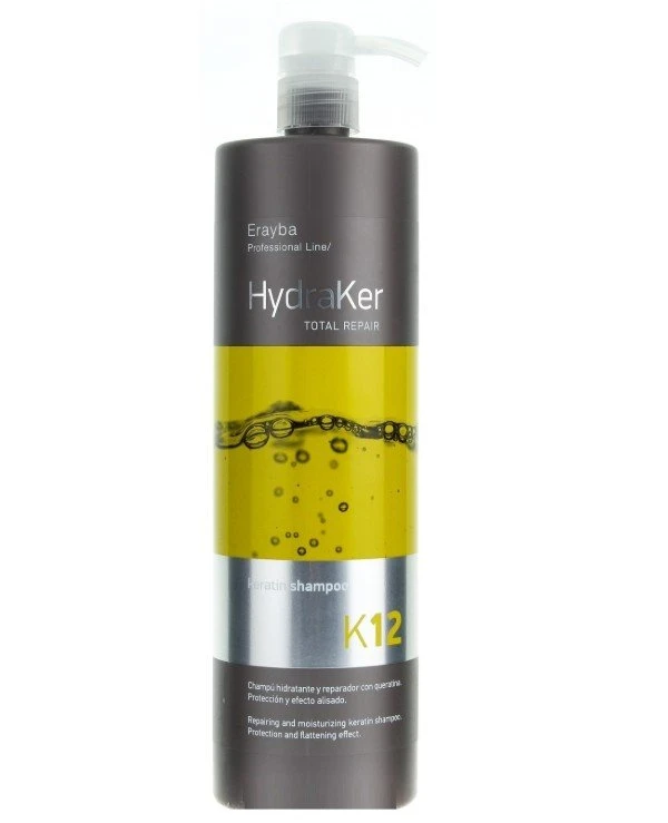 Erayba - Шампунь кератиновый без сульфатов K12 Keratin Shampoo 1000 мл
