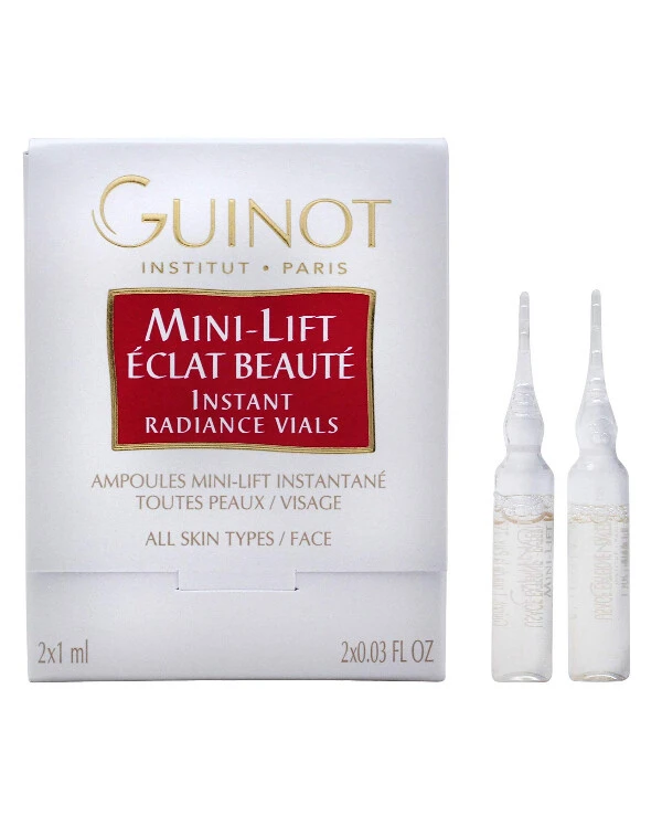 Guinot - Укрепление макияжа ампулы Золушки Mini Lift Eclat Beauté 2 мл